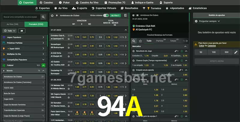 apostas esportivas